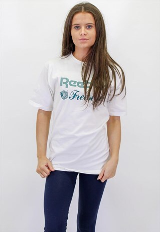 VINTAGE REEBOK SHIRT IN WHITE