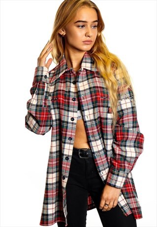 VINTAGE FLANNEL SHIRT S781