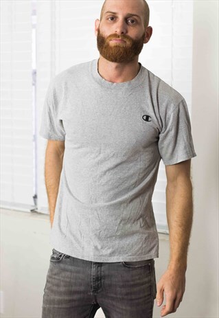 VINTAGE CHAMPION T-SHIRT LOGO 90S M 6