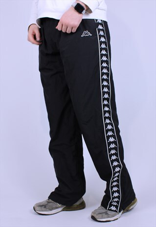 KAPPA VINTAGE PANTS MEN SPORT RARE JOGGERS