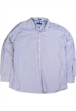 Tommy Hilfiger  Long Sleeve Button Up Shirt XLarge Blue