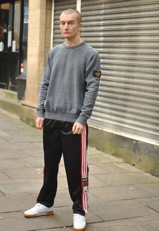VINTAGE ADIDAS TRACK JOGGER BOTTOMS