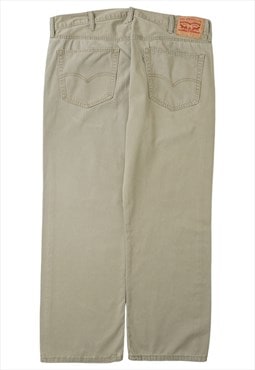 Vintage Levis 559 Relaxed Beige Trousers Womens