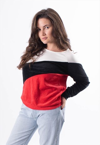 VINTAGE 80S VELVET JUMPER