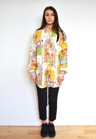 MOSCHINO LAS VEGAS SLOTS CASINO WAVEY BOYFRIEND SHIRT