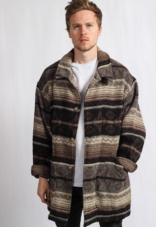 VINTAGE AZTEC FESTIVAL JACKET
