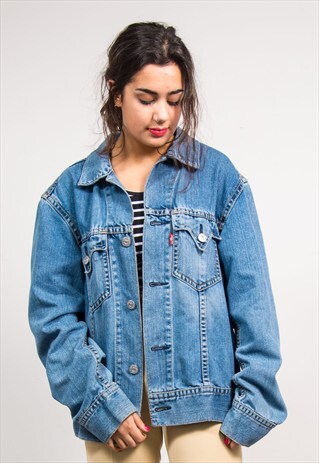 90'S VINTAGE LEVI'S BLUE DENIM JACKET