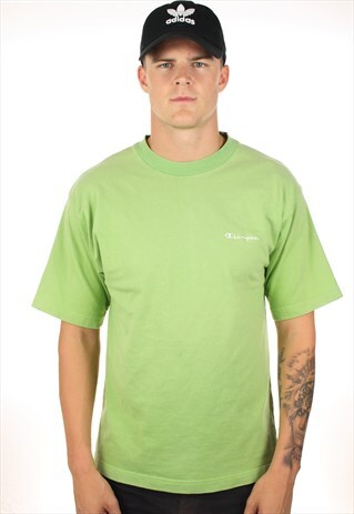 VINTAGE CHAMPION USA SPELL OUT T SHIRT TEE