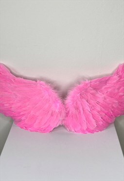 Pink Angel Wings for Halloween Costume