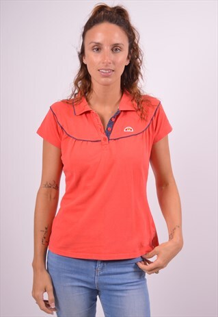 VINTAGE ELLESSE POLO SHIRT PINK