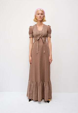 VINTAGE 70S PRAIRIE DRESS