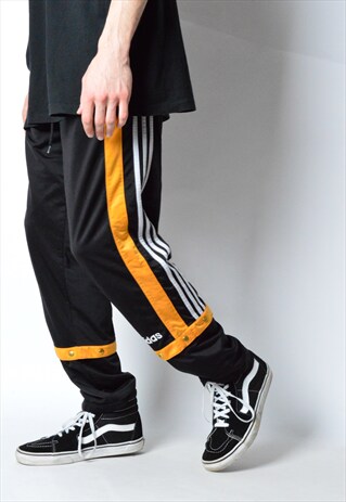 VINTAGE 90S BLACK ADIDAS SPORTS PANTS