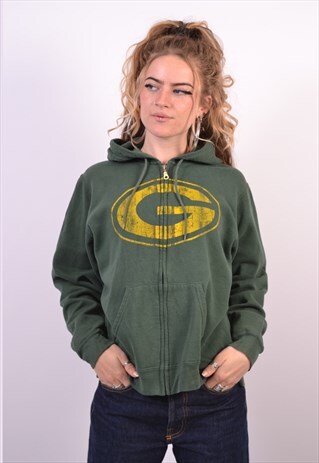 VINTAGE NFL HOODIE SWEATER GREEN