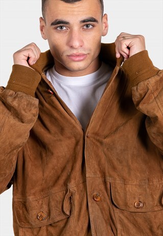 VINTAGE 80'S JACKET SUEDE AVELINAS / SP202243