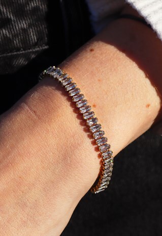 DOVE WHITE ZIRCONIA BRACELET