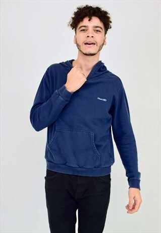 VINTAGE 90'S REEBOX NAVY HOODIE