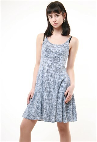 90S VINTAGE MINI SLEEP FLORAL DRESS 423