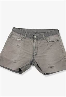 Vintage levi's 514 distressed chino shorts w36 BV14523