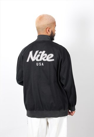 VINTAGE NIKE 1/4 ZIP SWEATSHIRT BLACK
