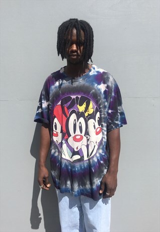 VINTAGE 1994 ANIMANIACS TIE DYE T-SHIRT