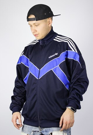 VINTAGE MENS ADIDAS ORIGINALS TRACK TOP SUIT JACKET