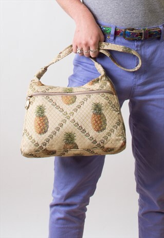 PINEAPPLE ZIPPER BAG