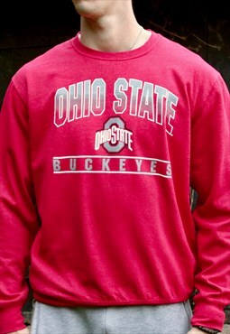 Ohio State Pro Sport Sweatshirt In Red