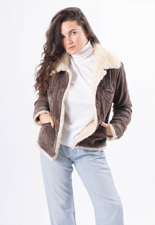 FLEECE LINED VINTAGE CORD JACKET