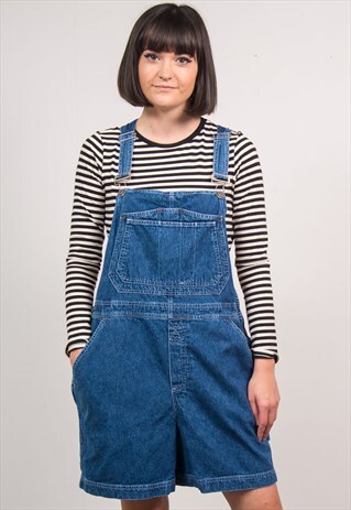 VINTAGE 90'S DENIM DUNGAREES