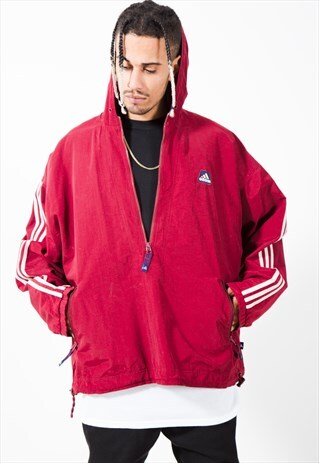 VINTAGE ADIDAS SPORT PARKA COAT / S2418