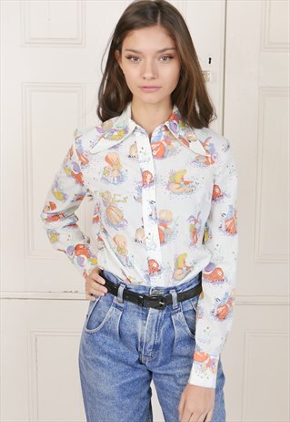 FUNKY PATTERN 70S COLLAR SHIRT