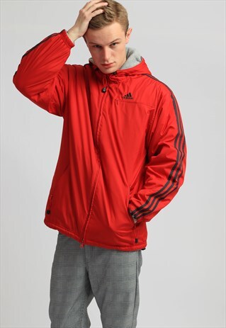 VINTAGE ADIDAS REVERSIBLE PADDED JACKET
