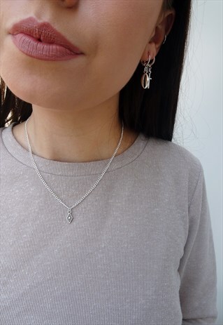 DIAMOND CHARM NECKLACE