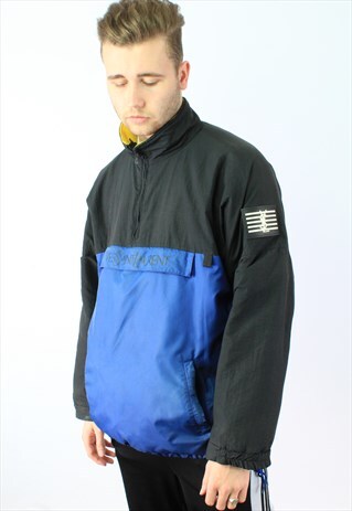 YVES SAINT LAURENT YSL VINTAGE FLEECE LINED JACKET