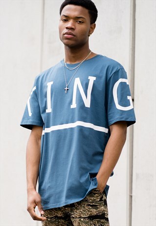 LEYTON T-SHIRT - BLUE