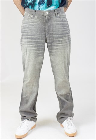 VINTAGE AMAZING CAVALLI GOLD GLITTER JEANS