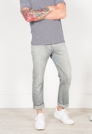VINTAGE 80'S LEVI'S REGULAR FIT DENIM JEANS / S0140
