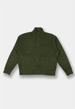 Vintage Ralph Lauren Green Full Zip Jumper