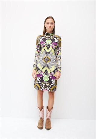 VINTAGE REVIVAL 80S CHRISTIAN LACROIX DRESS