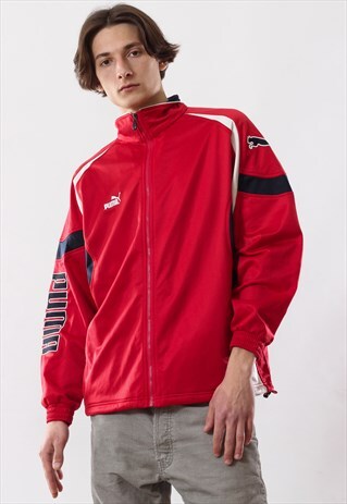 90'S VINTAGE MENS PUMA BIG LOGO TRACK TOP SUIT JACKET