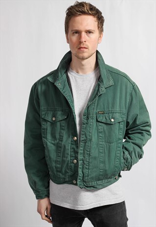 VINTAGE CROPPED DIESEL DENIM JACKET