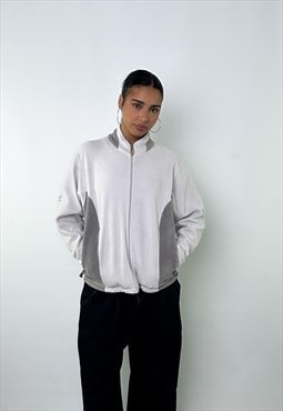 White 90s Helly Hansen Embroidered Fleeece Sweatshirt