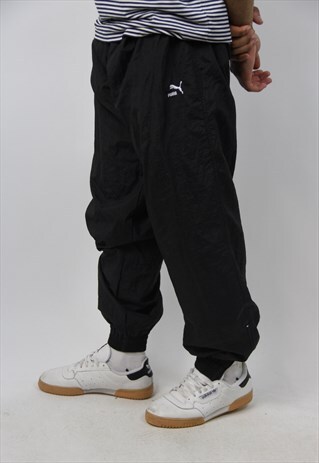 VINTAGE PUMA SHELL TRACKSUIT BOTTOMS