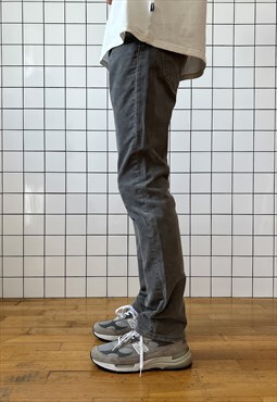 Vintage LEVIS Corduroy Pants Trousers Grey 