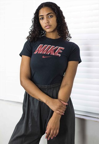VINTAGE NIKE T-SHIRT LOGO 90S S 4.1