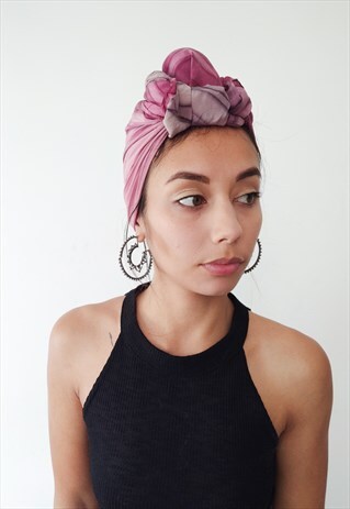 VINTAGE PINK SCARF