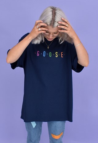 G&G UNISEX NAVY S/S GG TEE