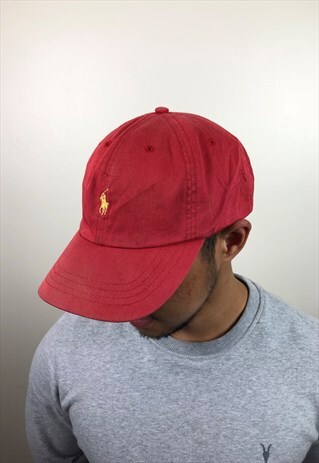 VINTAGE RED RALPH LAUREN CAP