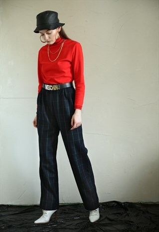 VINTAGE BURBERRYS CHECKERED TROUSERS