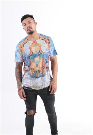 GHENGHIS PRINT GRAPHIC TSHIRT